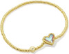 Kendra Scott Ari Heart Stretch Bracelet