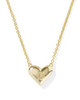 Kendra Scott Heart Letter Short Pendant Necklace Letter D