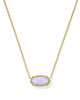 Kendra Scott Elisa Pendant Necklace for Women, Fashion Jewelry, Gold-Plated Brass