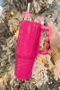 Hot Pink Rhinestone Tumbler with Straw- Keeps your coffee hot and your water cold!

Rhinestone 40 Ounce Tumbler

Rhinestone 40 ounce Tumbler (Stanley Cup Style)