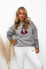 White Nike Joggers shown with our Alabama Roll Tide Elephant Sweatshirt