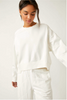 Free People Intercept Pullover | White 