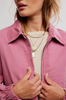 Free People Birdie Jacket Rose Rasin 