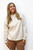 Oatmeal Mockneck Sweater