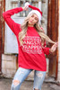 Gangsta Wrapper | Ginny Marie's Christmas Tee | Red
