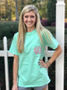 Monogrammed Short Sleeve Comfort Colors | Island Reef