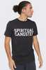 Spiritual Gangster | Black Varsity Tee