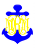 Anchor with Monogram Decal