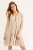 Free People | Jolene Mini Dress | Wine