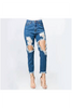 High Waist Mom Fit Jeans