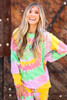 Monogrammed Comfort Colors Tie Dye Spirit Tees | Pastels