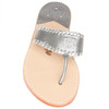 Palm Beach Sandal | Aubrey | Gunmetal & Silver