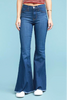 Hi Waist Super Flare Jeans