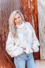 Chunky Cable Knit Turtle Neck Sweater