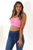 The Jacey Crop Mauve