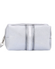 Silver Cosmetic Bag