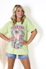 LIME GREEN SUBLIME BAND TEE