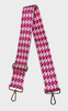 Houndstooth Adjustable Bag Strap in 3 Colors