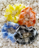  Fresh Gingham Hair Scrunchie Set Of 4