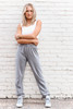 The Gin Jogger in 7  Colors Gray, Sage, Blush, Vanilla, Tan, Slate Blue, Rust