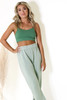 The Gin Jogger in 7  Colors Gray, Sage, Blush, Vanilla, Tan, Slate Blue, Rust