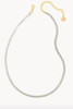 Kendra Scott Kassie Reversible Chain Necklace In Mixed Metal