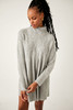 Free People Jaci Sweater Dress In Heather Gray