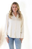 The Favorite Long Sleeve Silk Top in Ivory