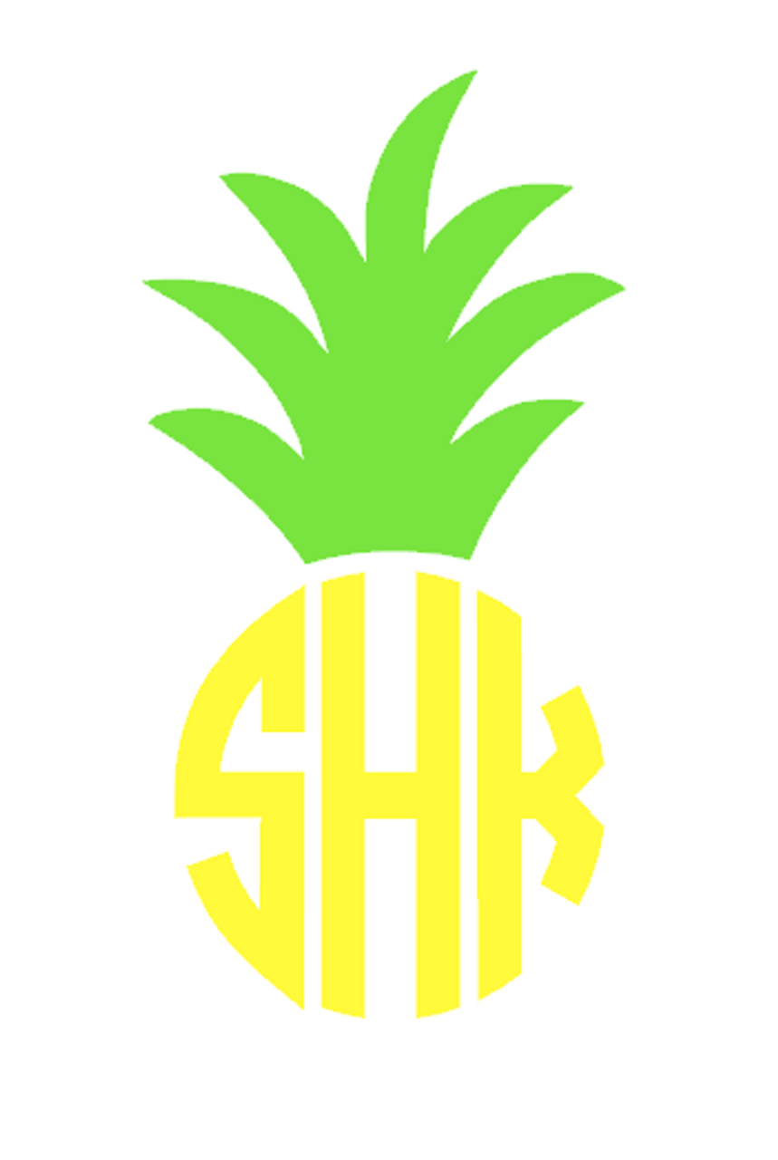 pineapple shirt monogram