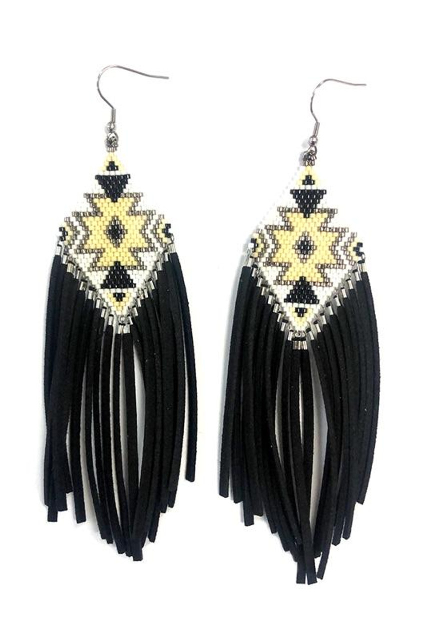 zara black earrings