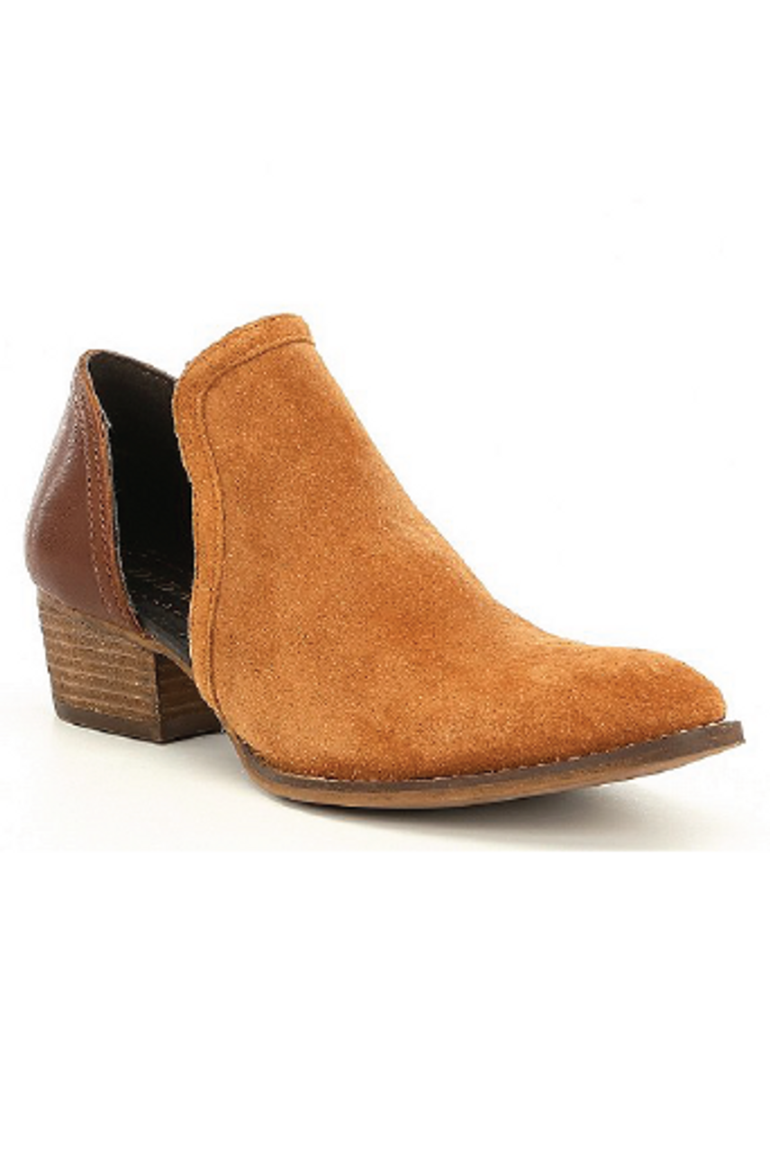 tan booties