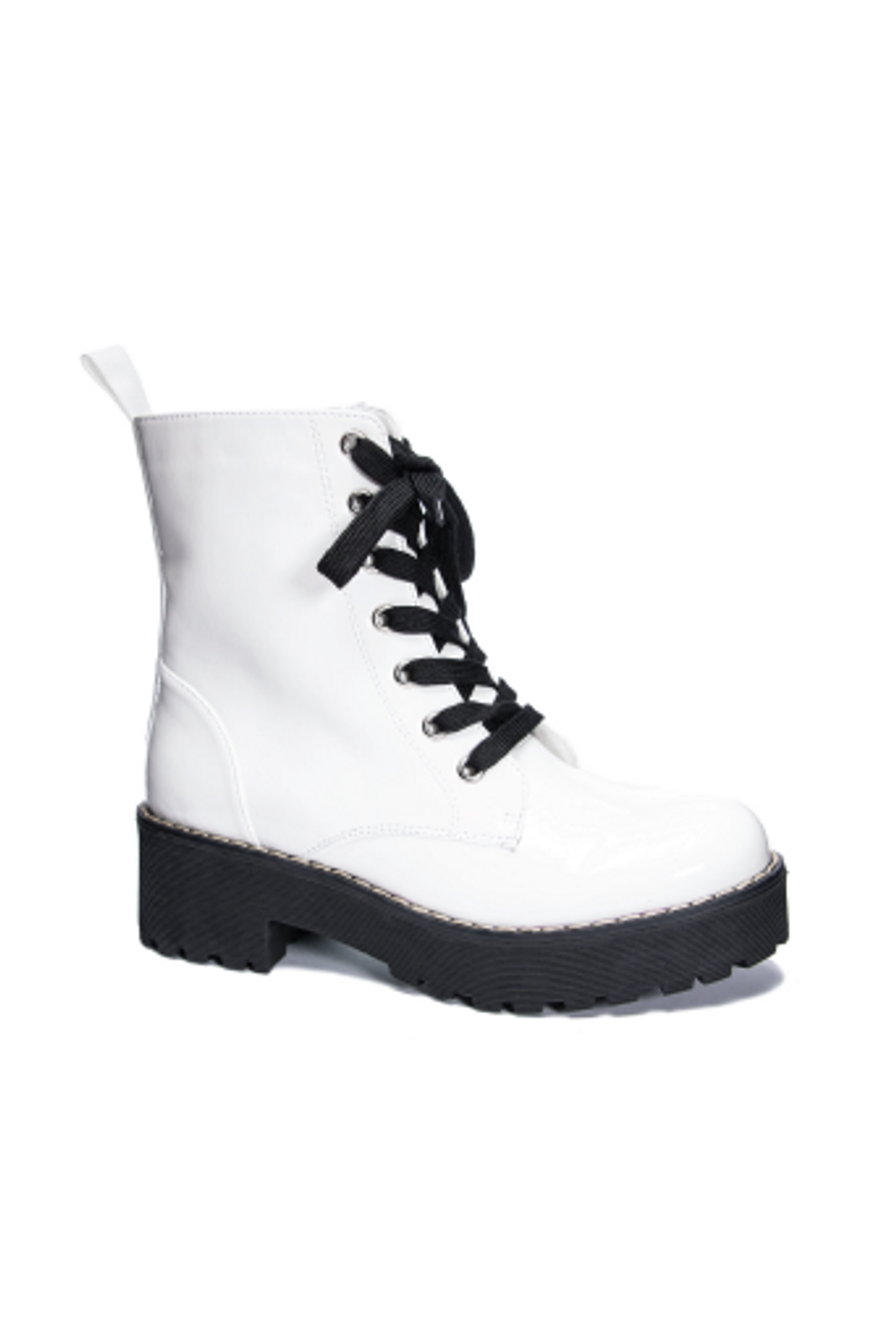 chinese laundry white boots