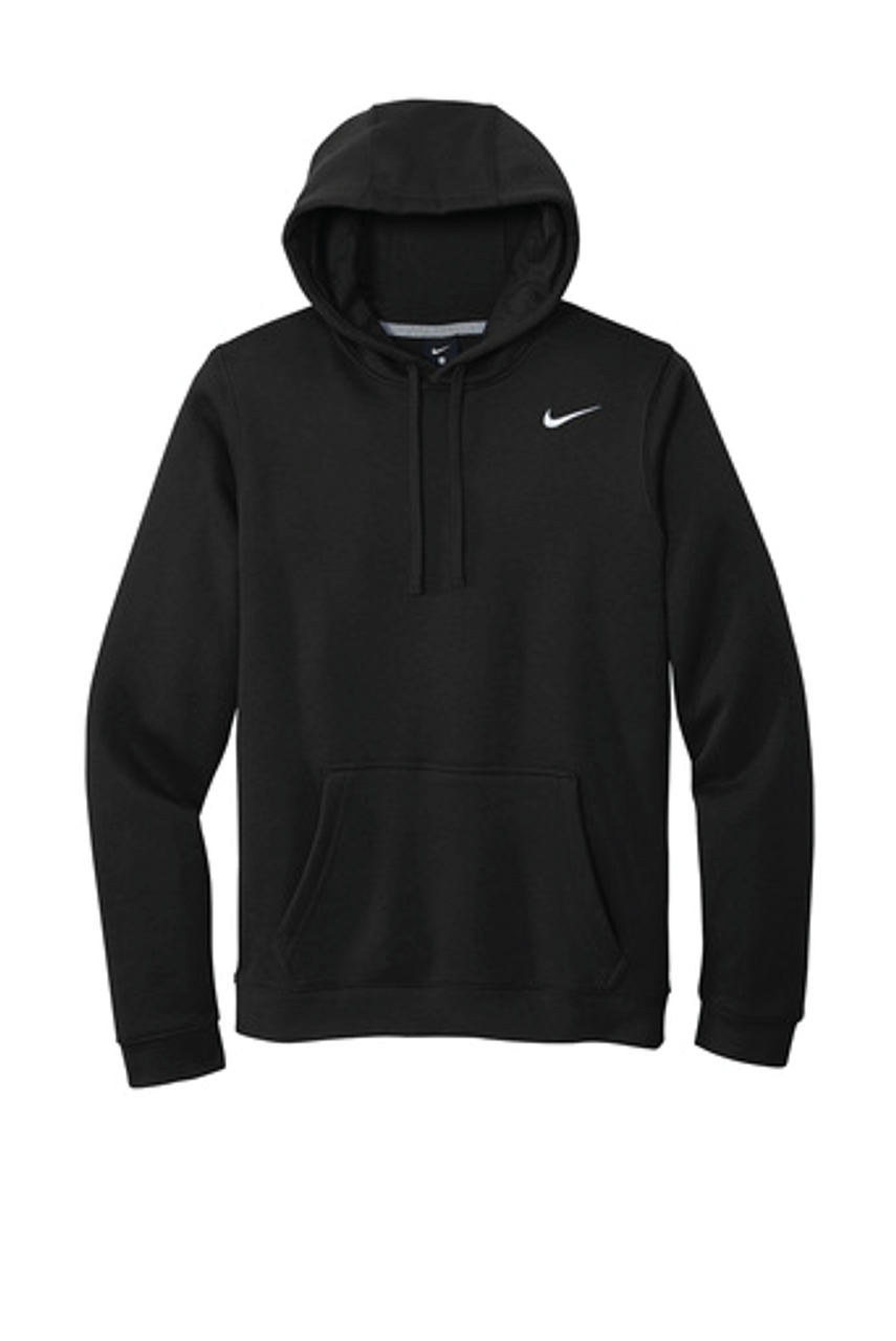 Nike Club Fleece Pullover Hoodie Black