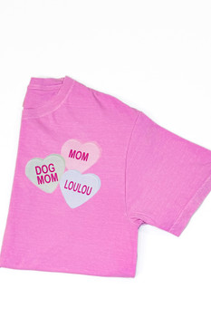 A Few of My Favorite Things Conversation Heart Short Sleeve Comfort Colors Tee