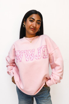 What Would Jesus Do Floral Sweatshirt