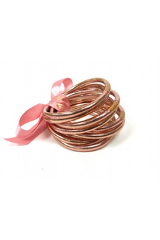 Budha Girl | Rose Gold Bangles set of 6 Budha Girl | Rose Gold Bangles set of 6