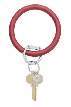 O-Venture | Key Ring | Silicone Pearlized - Wino  O-Venture | Key Ring | Silicone Pearlized - Wino