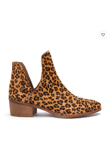 coconuts pronto bootie leopard