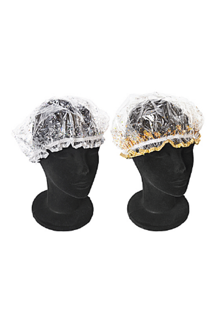 glitter shower cap