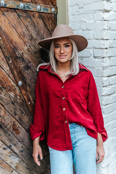 Button Down Corduroy Shirt available in Macon, Georgia