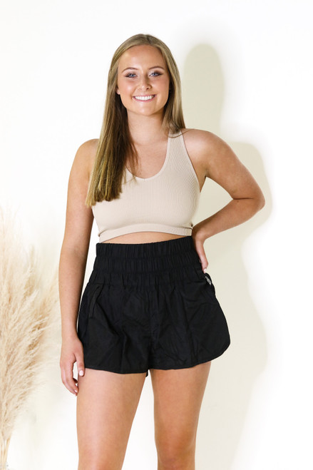 Black Way Home Shorts