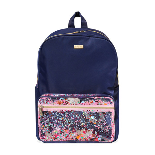 Packed Party Large Navy Nylon Backpack