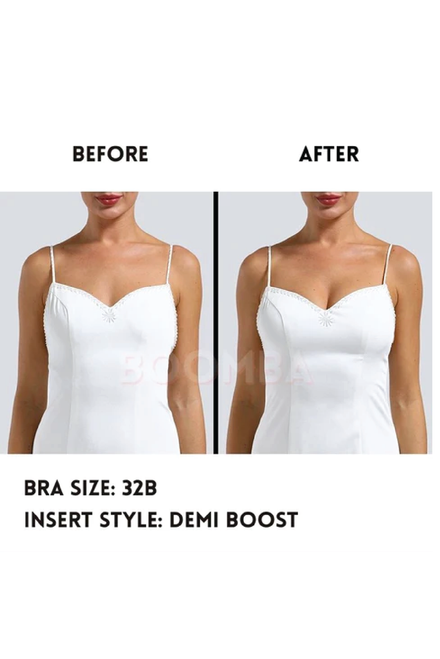 Boomba Demi boost inserts Bra inserts Nipple covers Boob Covers