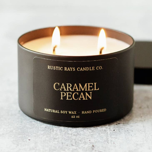 Caramel Pecan Soy Candle