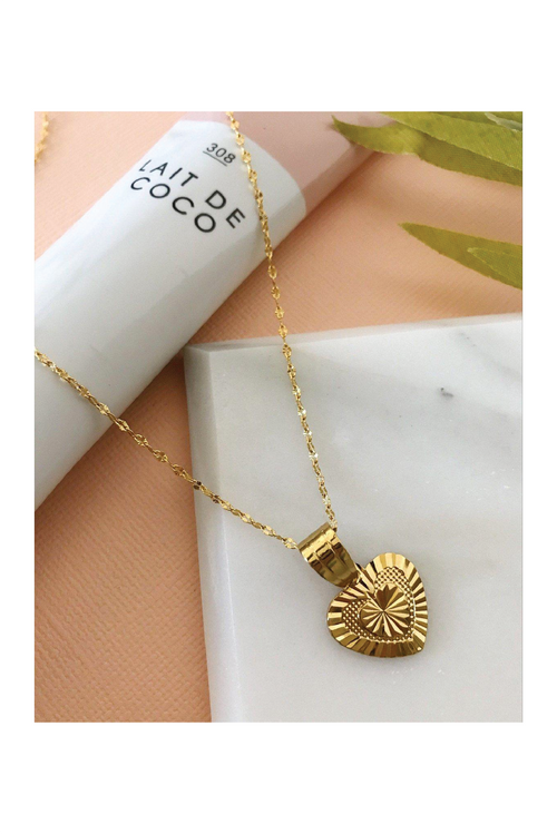 Bracha Sacred Heart Necklace Ginny Marie's