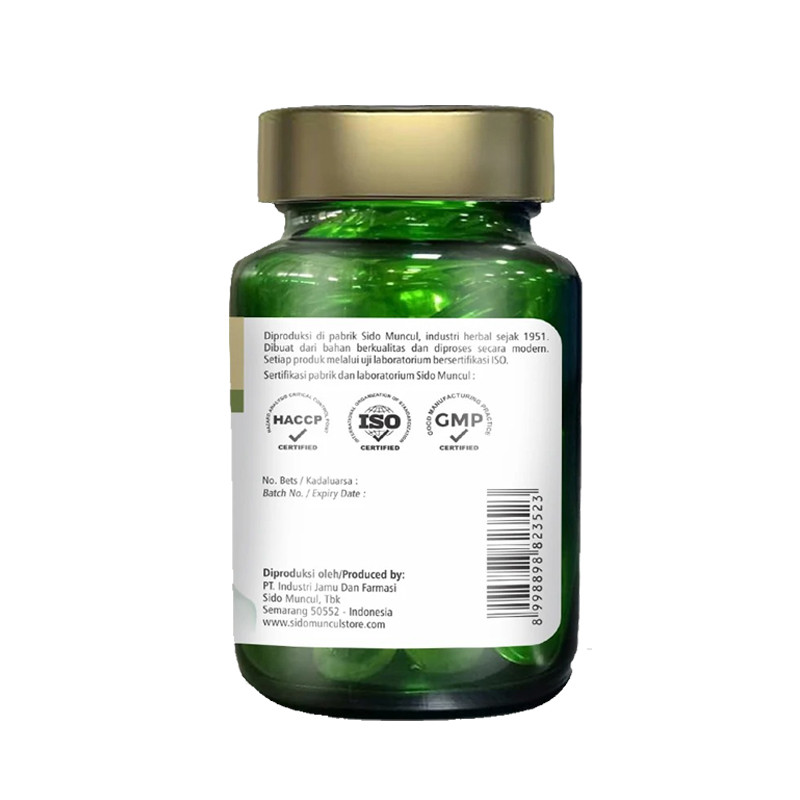 Sido Muncul Natural Vitamin E 100 IU 50 Kapsul Lunak