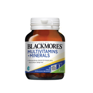 Blackmores Multivitamin dan Minerals 30 Kapsul Suplemen Antioksidan Penambah Nutrisi Tubuh