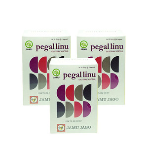 Jamu Jago Pegal Linu 40 Kapsul Obat Meredakan Nyeri Sendi - 3 Box