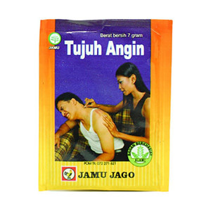 Jamu Jago Tujuh Angin 10 Sachet Obat Masuk Angin dan Pusing