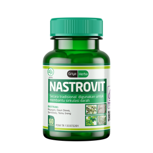 Griya Herba Nastro/Nastrovit 60 Kapsul Obat Sakit Kepala dan Stroke